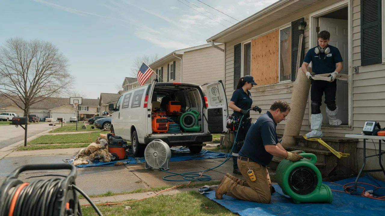 Water Damage Restoration in Groveland, NY near me